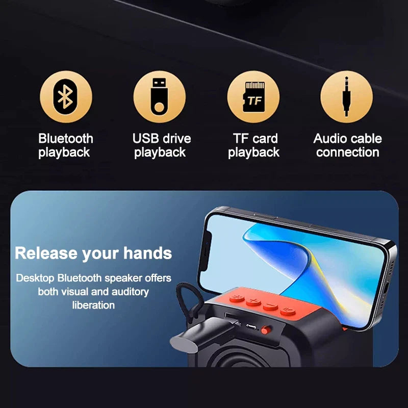 ✨Best Sale✨Mini Wireless Bluetooth Speaker Bass Charge Stereo Sound