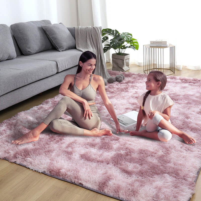 🔥Hot Sale🔥Gradient Color Plush Floor Mat