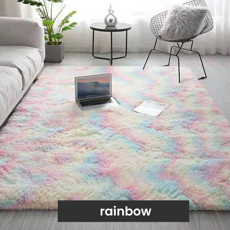 🔥Hot Sale🔥Gradient Color Plush Floor Mat