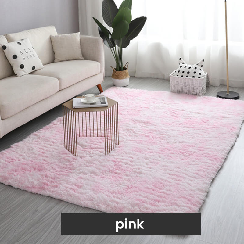 🔥Hot Sale🔥Gradient Color Plush Floor Mat