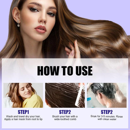 💜LAST DAY SALE 50% OFF💜Purple Keratin Hair Mask