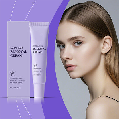 💗Last Day Special Price $9.99 ! 🔥Buy 2 Get 1 Free🔥Gentle and Painless Facial Hair Removal Cream