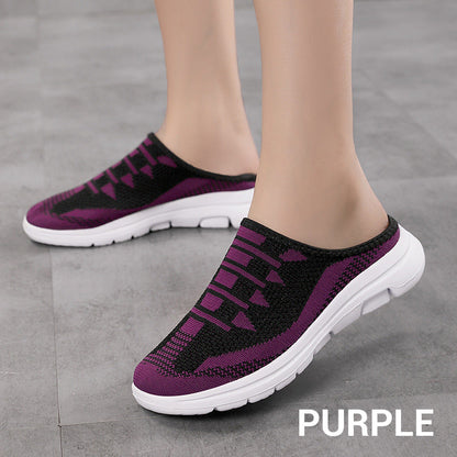 Comfortable and breathable slippers with closed toes