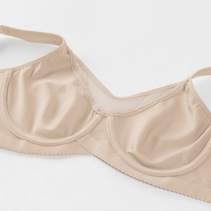 ⏳Hot Sale Only $10.99!!!💐🖤Women's Elegant Sheer Full Coverage Plus Size Bra