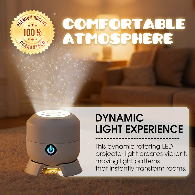 🐰✨Dynamic rotating LED projector light🐣🌸