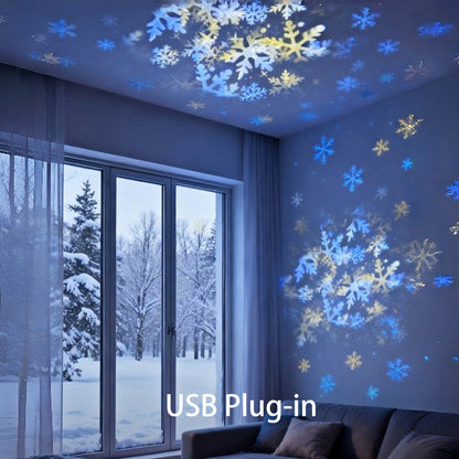 🐰✨Dynamic rotating LED projector light🐣🌸