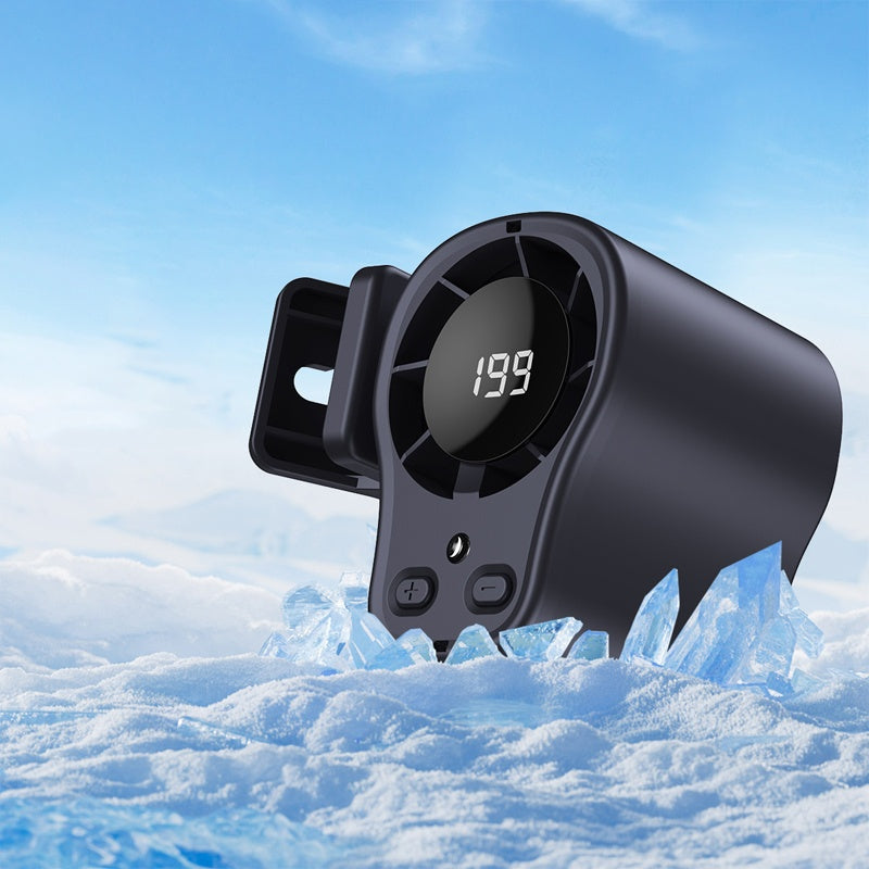 🌀Summer Hot Sale - ONLY $14.99!!💨50K+ SOLD!🚙Hands-Free Personal Cooling Fan with LED Display❄️🌬️