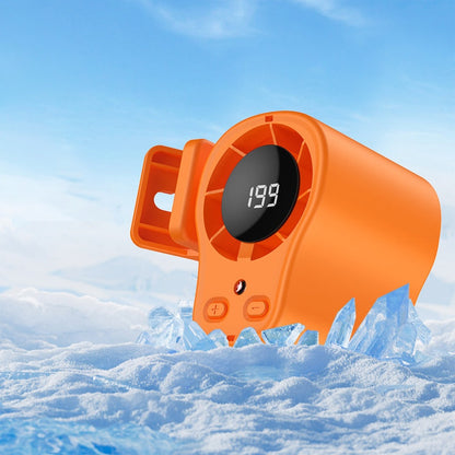 🌀Summer Hot Sale - ONLY $14.99!!💨50K+ SOLD!🚙Hands-Free Personal Cooling Fan with LED Display❄️🌬️