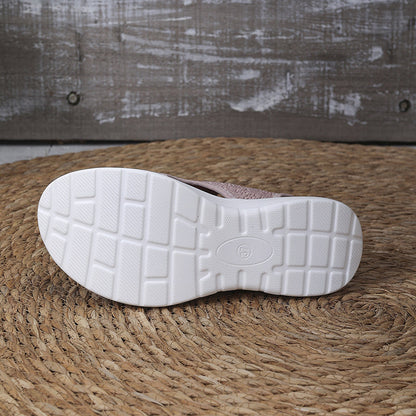 ⏳LAST DAY SALE ONLY $16.99!!🔥🔥Women's Breathable Knit Platform Sandals